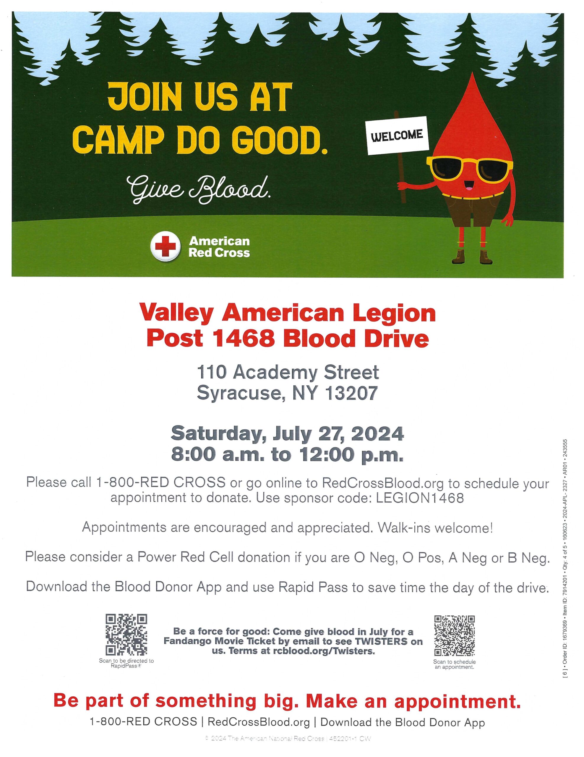 Red CRoss Flyer